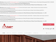 Tablet Screenshot of broadwaylumber.com